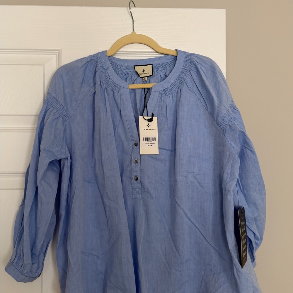 Tuckernuck Chambray Band Collar Ashton